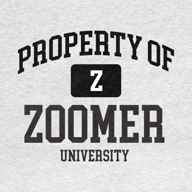 Property of Zoomer U. by WMKDesign